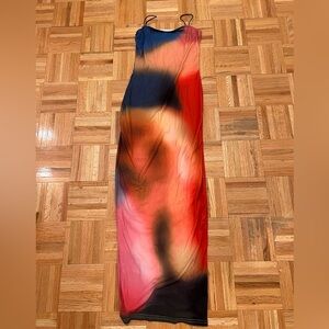 Flattering Tie Dye Long Dress by Micas